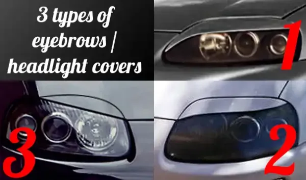 Toyota Supra MK4 Headlight Headlamp Eyebrows